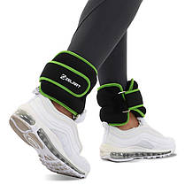 Обтяжувачі-манжети для рук та ніг Zelart 2x1,5кг для підвищення ефективності тренувань, фото 4
