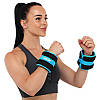 Обтяжувачі-манжети для рук та ніг Zelart 2x0,5кг для тренування сили та витривалості, фото 6