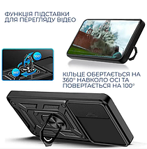 PC + TPU чохол Camshield Armor для Motorola G54 Power / сріблястий, фото 5