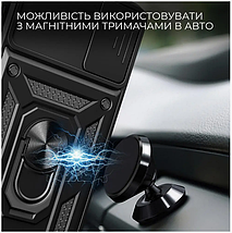 PC + TPU чохол Camshield Armor для Motorola G54 Power / сріблястий, фото 4