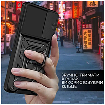 PC + TPU чохол Camshield Armor для Motorola G14 / сріблястий, фото 6
