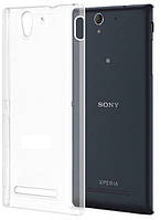 Прозорий Slim чохол Sony Xperia C3 D2533 (0,3 мм)