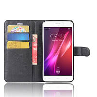 Чохол-книжка Litchie Wallet для HomTom HT27 / HT27 Pro Чорний