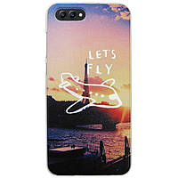 Чохол з малюнком Printed Silicone для Honor V10 Париж