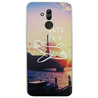 Чохол з малюнком Printed Silicone для Huawei Mate 20 Lite Париж