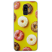 Чохол з малюнком Printed Silicone для Samsung J810 Galaxy J8 2018 Пончики