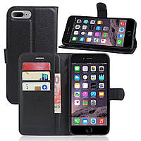 Чохол-книжка Litchie Wallet для Apple iPhone 7 Plus / iPhone 8 Plus Чорний