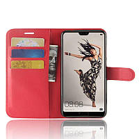 Чохол-книжка Litchie Wallet для Huawei P20 Pro Червоний