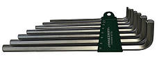 Набір Г - образних шестиграников JONNESWAY H03SM107S EXTRA LONG 7 пр.