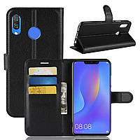 Чохол-книжка Litchie Wallet для Huawei P Smart Plus Чорний