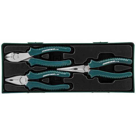 Набір шарнірно-губцевого інструменту JONNESWAY P0803SP 3 пр., фото 1