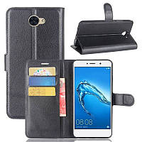 Чохол-книжка Litchie Wallet для Huawei Y7 Чорний