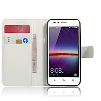 Чохол-книжка Litchie Wallet для Huawei Y3 II Білий