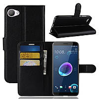 Чехол-книжка Litchie Wallet для HTC Desire 12 Черный