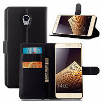 Чохол-книжка Litchie Wallet для Lenovo Vibe P1 Чорний