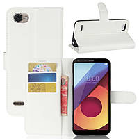 Чохол-книжка Litchie Wallet для LG Q6 / Q6+ / Q6a / Q6 Prime Білий