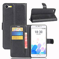 Чохол-книжка Litchie Wallet для Meizu E2 Чорний