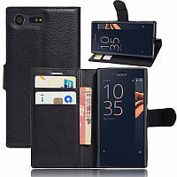 Чохол-книжка Litchie Wallet для Sony Xperia X Compact F5321 Чорний
