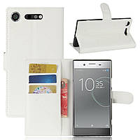 Чохол-книжка Litchie Wallet для Sony Xperia XZ1 G8342 Білий