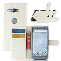 Чохол-книжка Litchie Wallet для Sony Xperia XZ2 Compact H8314 / H8324 Білий