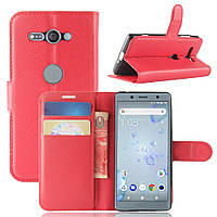 Чохол-книжка Litchie Wallet для Sony Xperia XZ2 Compact H8314 / H8324 Червоний