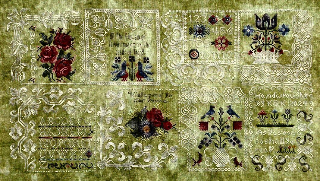 Схема для вишивання Seaside Sampler, фото 1