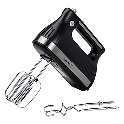Кухонний міксер ручний з 2 насадками Sokany електроміксер для збивання крему, яєць, вершків 300 Вт