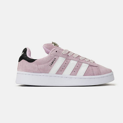 Жіночі Кросівки Adidas Campus 00s Bliss Pink White / Адідас Кампус 00 Блісс Рожеві з Білим, фото 1