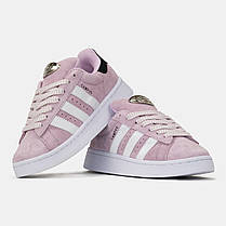 Жіночі Кросівки Adidas Campus 00s Bliss Pink White / Адідас Кампус 00 Блісс Рожеві з Білим, фото 5