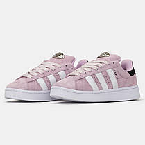 Жіночі Кросівки Adidas Campus 00s Bliss Pink White / Адідас Кампус 00 Блісс Рожеві з Білим, фото 4