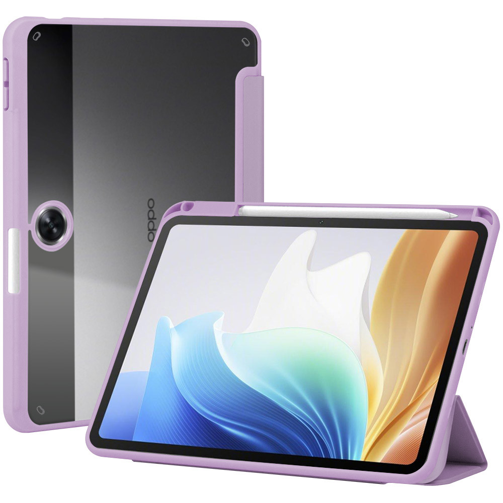 Чохол для OPPO Pad Neo 11.4"  (OPD2302, OPD2303) Galeo Hybrid with Stylus Holder Lavender