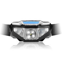 Ліхтарик налобний everActive HL-120 "DOT", 120Lm, 1xAA, Червоний LED, IPX4, 5 режимів, фото 3