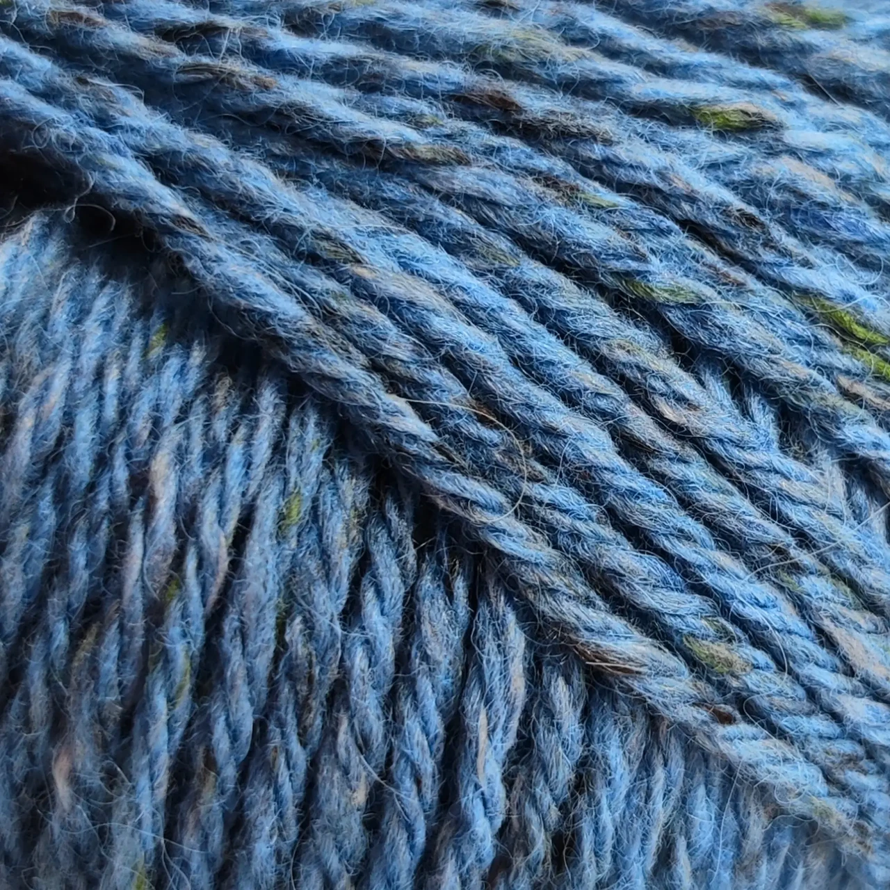 Пряжа твід Aran Tweed/Аран Твід, світлий джинс 4