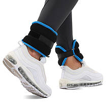 Обважнювачі-манжети для рук та ніг SP-Sport 2x1,5 кг для підвищення ефективності тренувань, фото 3