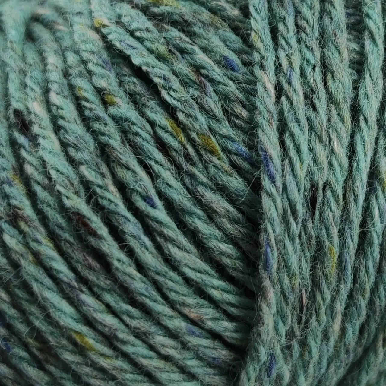 Пряжа твід Aran Tweed/Аран Твід, темно-бірюзовий 2