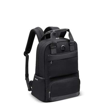 Рюкзак сумка Delsey LEGER 3727600 15,6" чорний, фото 1