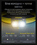 Налобний ліхтар Nitecore UT27 + АКБ 1300 мАг, фото 4