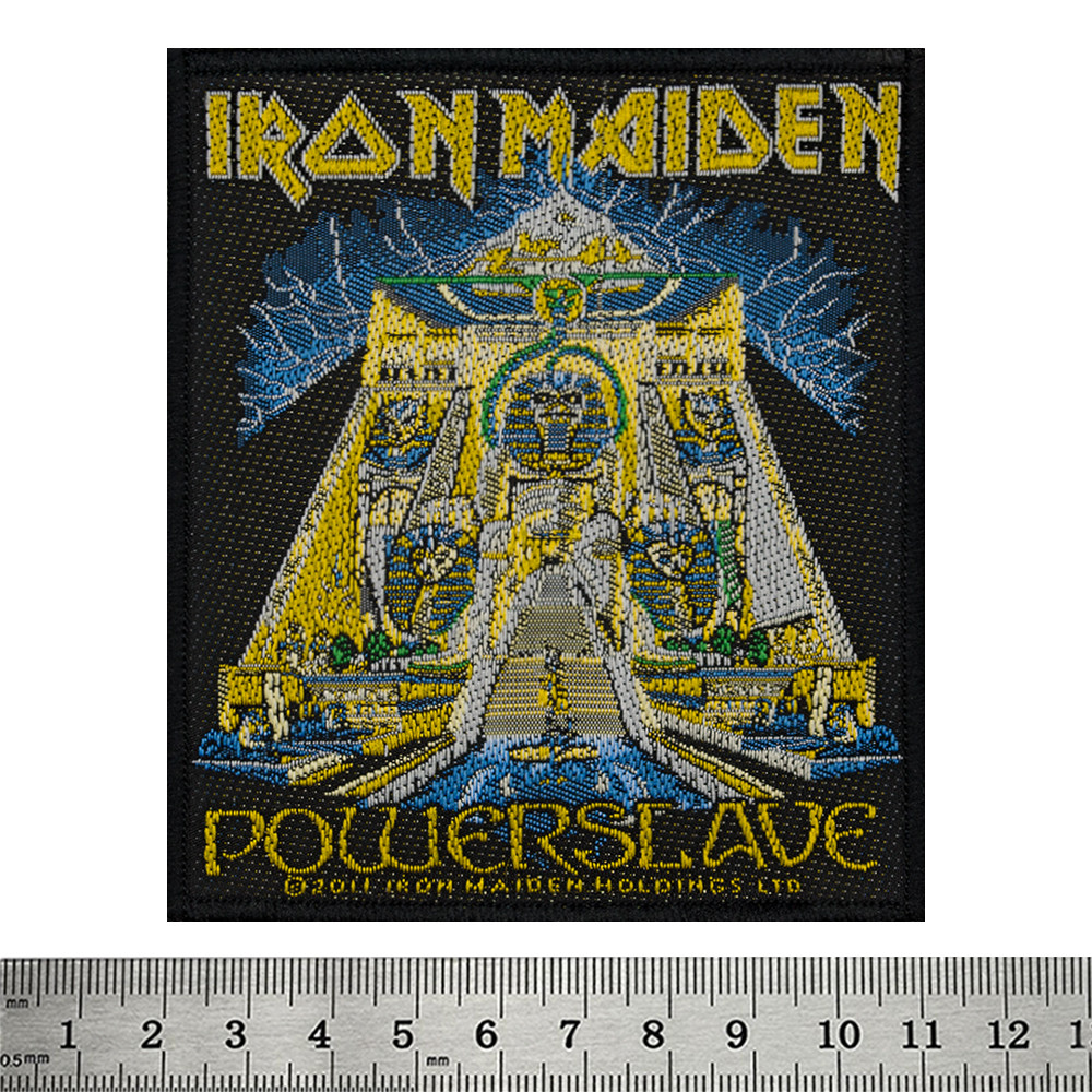 Нашивка ткана Iron Maiden "Powerslave" в блістері (ofpb-031), фото 1