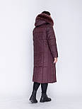Жіночий довгий пуховик від виробника: розміри 50-66, фото 3