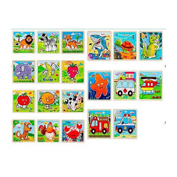 Пазли-вкладиші "Мікс" C65986 G-Rich