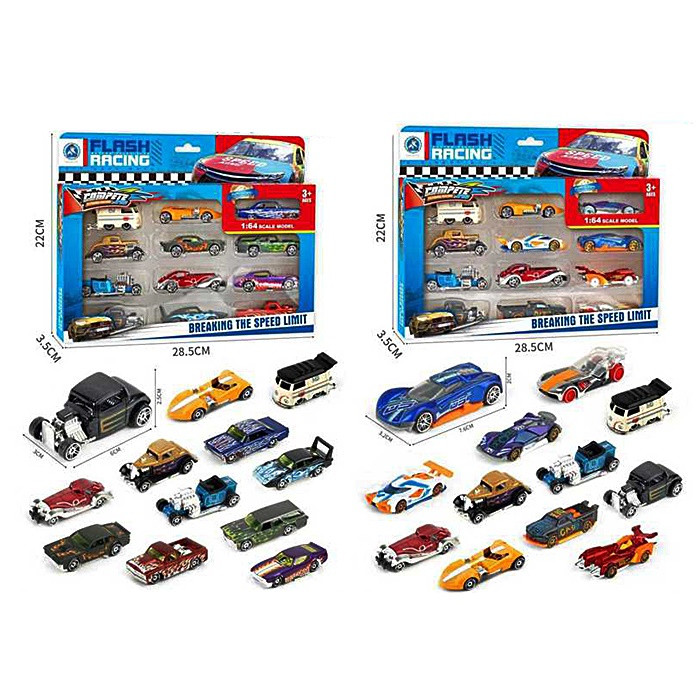 Набір машинок металевих (3313-9C-10C), фото 1