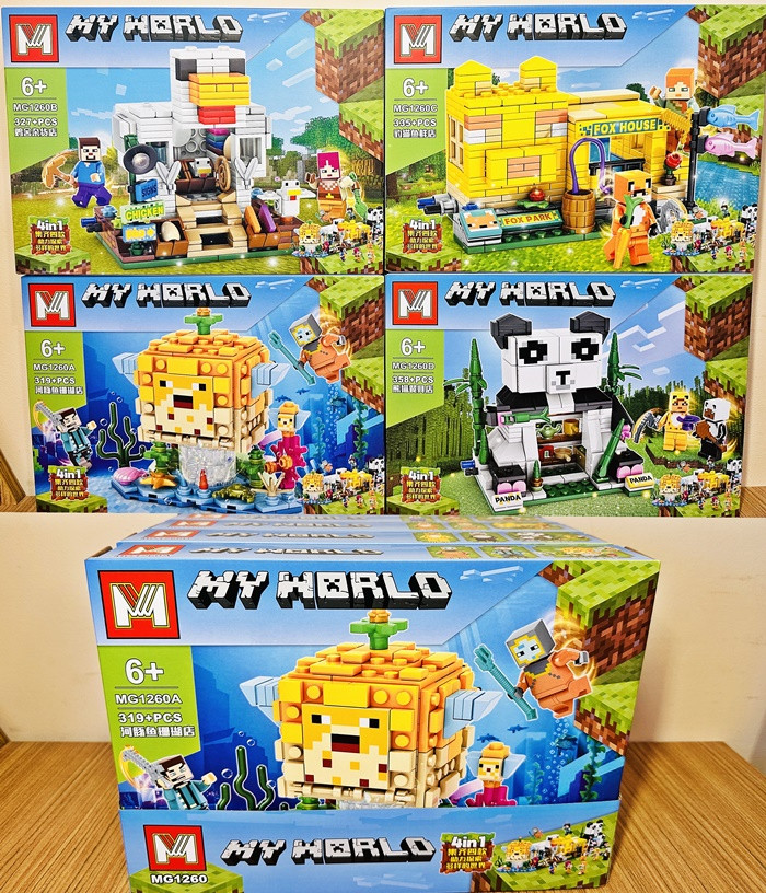 Конструктор Minecraft (MG1260), фото 1