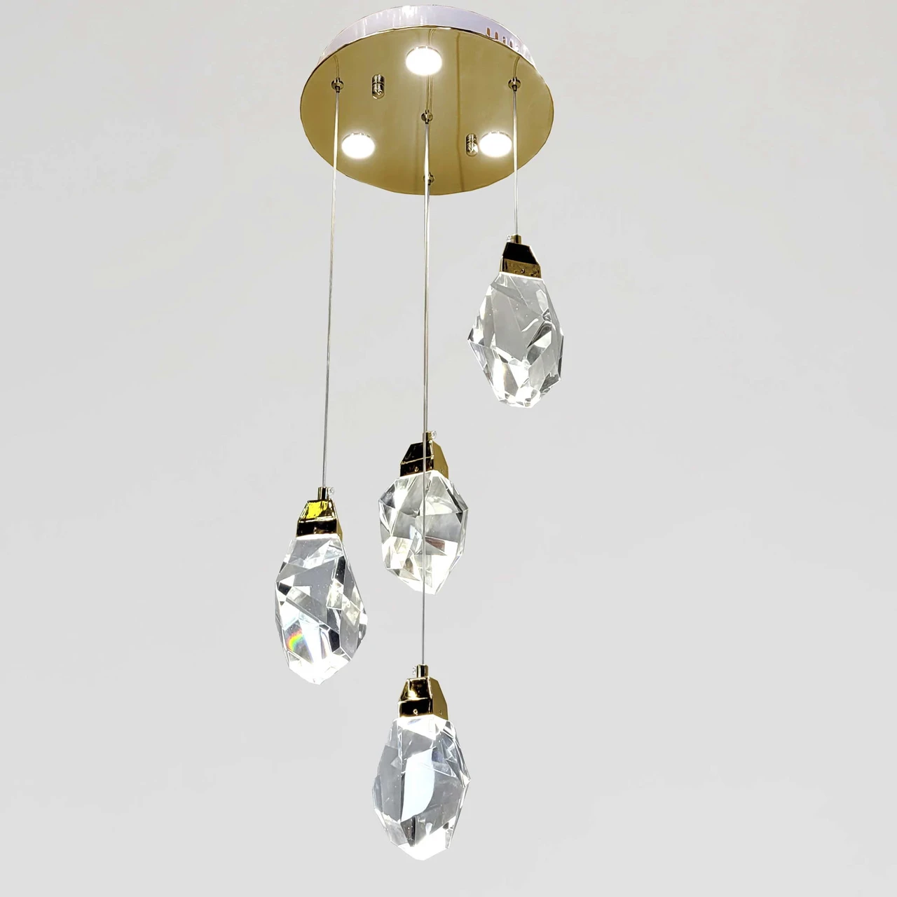 Підвісна декоративна люстра 2016/4GD, фото 1