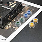 ⇒ Tangzu Tang Sancai Wide Bore (комплект "S/M/L") - змінні амбушюри для IEM's та TWS навушників, фото 3