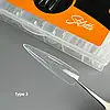 Верхні форми для нарощення Nailsoftheday Dual Form Stiletto Type 3, 120 шт, фото 2