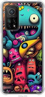 Чохол на Xiaomi Mi 10T Pro Cмішні монстри "5549sp-2679-7290", фото 1
