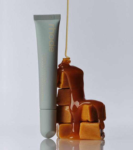 【rhode skin】 salted caramel & unscented Бальзам для губ Rhode Peptide Lip Treatment Salted Caramel