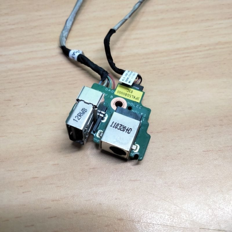 Додаткова плата Lenovo IdeaPad Z370 Плата USB, Роз'єм живлення + шлейфу (DA0KL5TB6A0) б/в