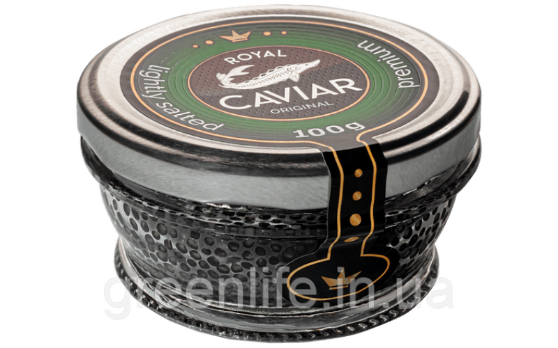 Ікра зерниста осетра  ROYAL CAVIAR - PREMIUM 100 гр