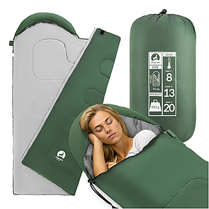 Спальний мішок (спальник) Mountain Goat Standard 2 в 1 + 8... + 20 °C